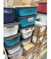 3 Piece Plastic Storage Basket Set. 3500Sets. EXW Los Angeles